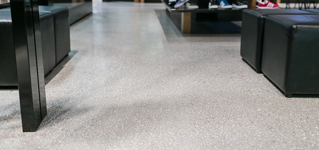 french grey floor at Hype DC