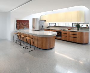 polished concrete flooring