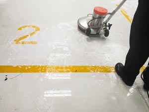polished concrete floors are easy to maintain